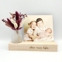 Fotohouder met droogbloemen - Noé 00001
