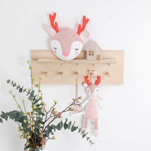 Tiamo wanddecoratie Dreamy Deer 30 cm