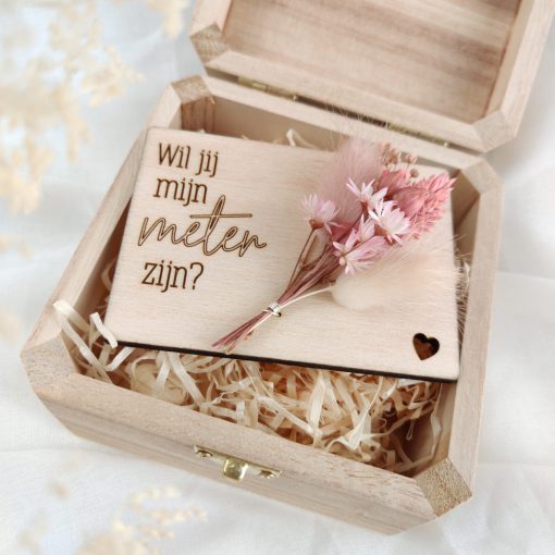Frej Houten kistje - Wil jij mijn meter zijn