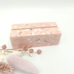 Terrazzo fotohouder - blush