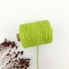 Cotton cord 1.5 mm - appelgroen