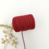 Cotton cord 1.5 mm - bordeaux
