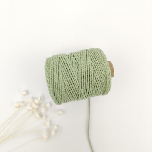Cotton cord 1.5 mm - bos groen
