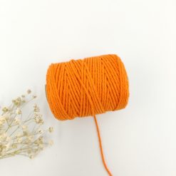 Cotton cord 1.5 mm - oranje