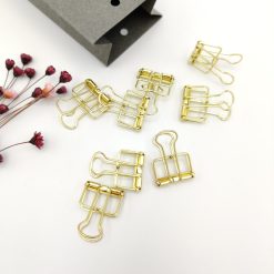 Metalen clip - goud
