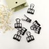 Metalen clip - zwart