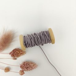 Ronde elastische koord 1 mm - sea fog