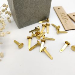 Splitpennen goud - 10 stuks