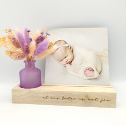 Fotohouder met droogbloemen - Alice 00001