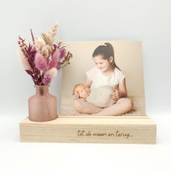 Fotohouder met droogbloemen - Camille 00001