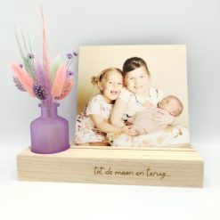 Fotohouder met droogbloemen - Ellie 00001