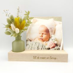 Fotohouder met droogbloemen - Finn 00001