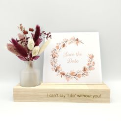 Fotohouder met droogbloemen - Getuige vragen 00001
