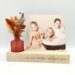 Fotohouder met droogbloemen - Harper 00001