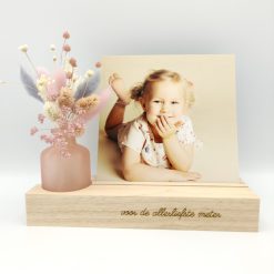 Fotohouder met droogbloemen - Helena 00001