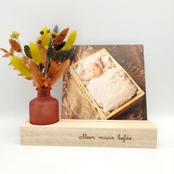 Fotohouder met droogbloemen - Jack 00001
