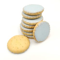 Koekjes met blauw glazuur - cotton candy - 500gr 00001