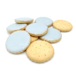 Koekjes met blauw glazuur - cotton candy - 500gr 00002