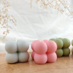 Kaars - Kleine gekleurde bubbel