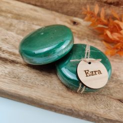 Zeepje rond 50 gr - mosgroen