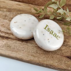 Zeepje rond 50 gr - wit
