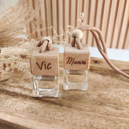 Flesje autoparfum met gravure - 5 ml