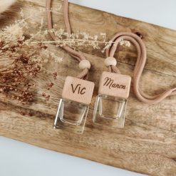 Flesje autoparfum met gravure - 5 ml