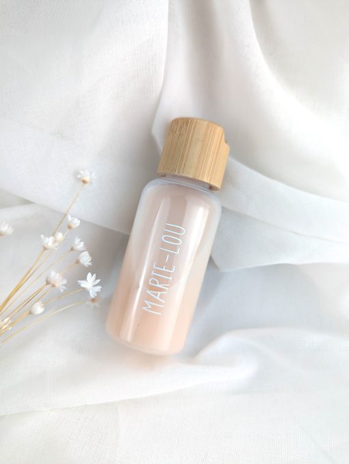 Frej Zeepflesje met drukknop bamboe - 80 ml 00001