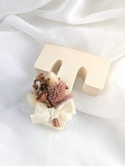 Frej Decoratieve letter met droogbloemen