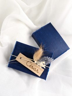 Frej Zeepje rechthoek 100 gr - marineblauw